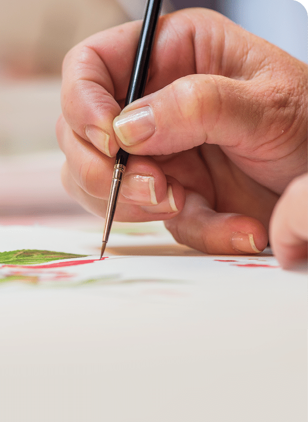 BI advanced class botanical illustration